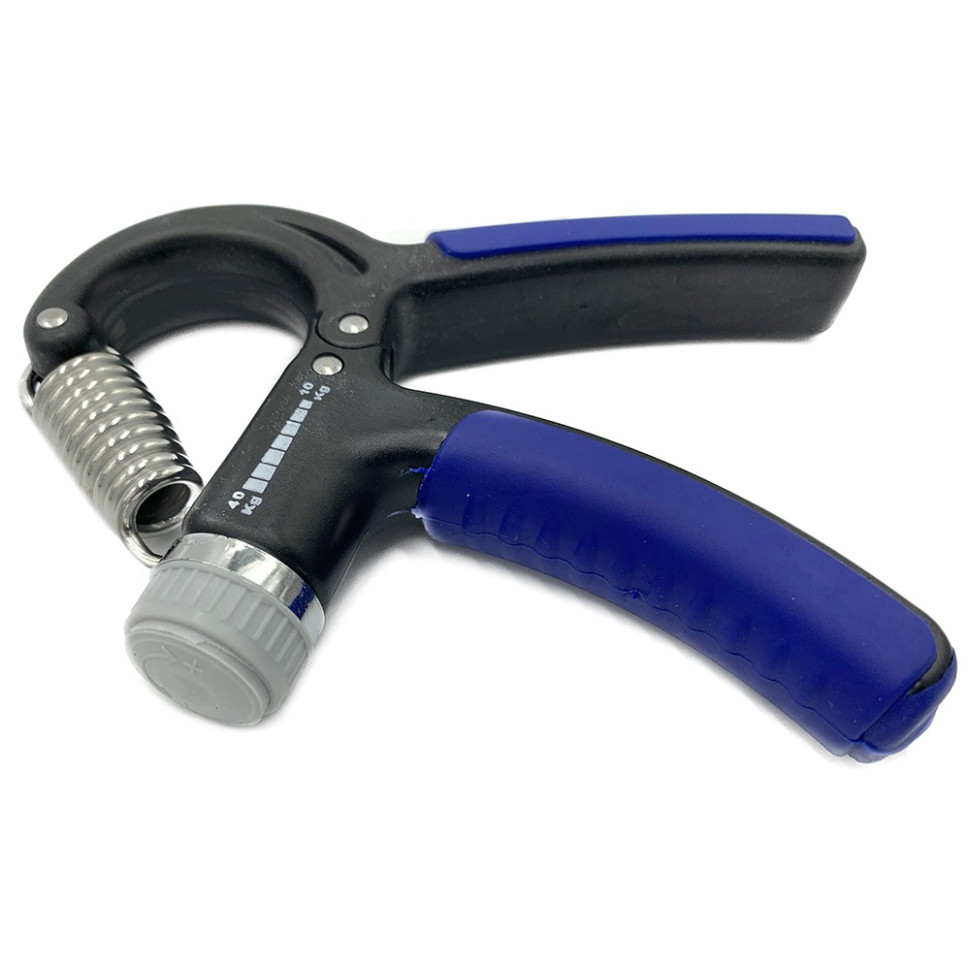 Еспандер кистьовий пружинний з регульованим навантаженням Power Grip Pro CM Newt NE-W-66BL, 10-40 кг