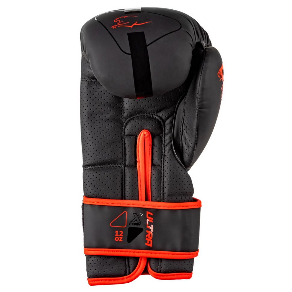 Боксерські рукавиці 3024 Ultra Mat PowerPlay PP_3024_10oz_Bl/Red, розмір 10 унцій