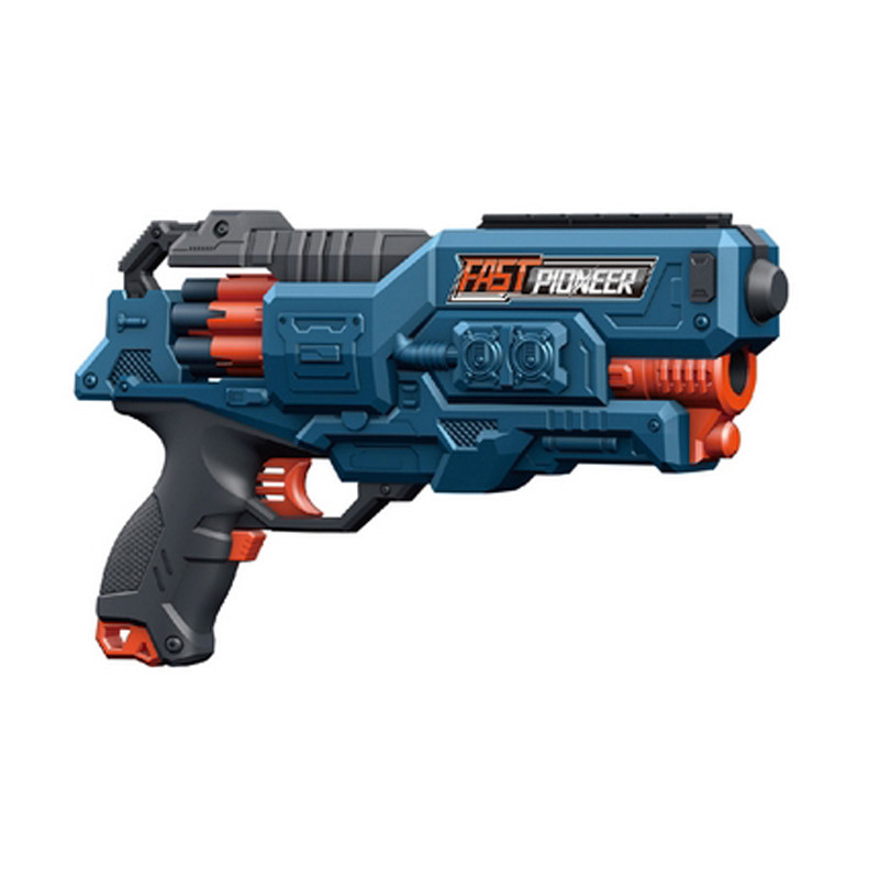 Детский игрушечный пистолет-автомат Blaster BIG901 на батарейках