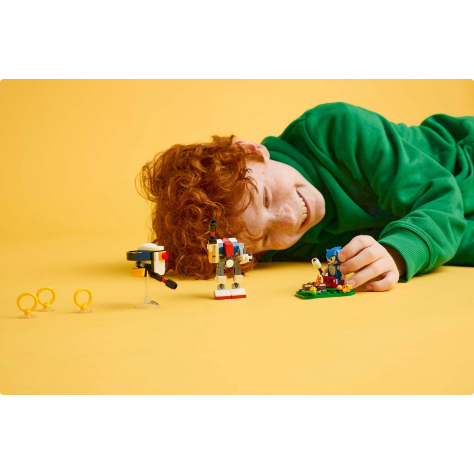 Конструктор LEGO Sonic Столкновение Соника у костра 77001, 177 деталей