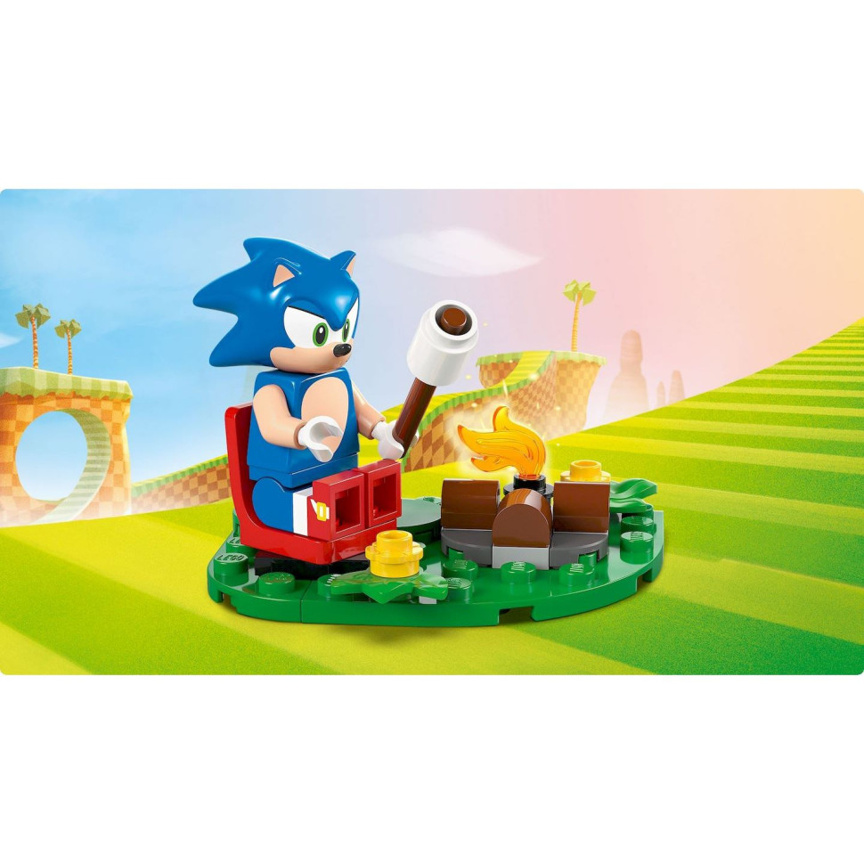 Конструктор LEGO Sonic Столкновение Соника у костра 77001, 177 деталей