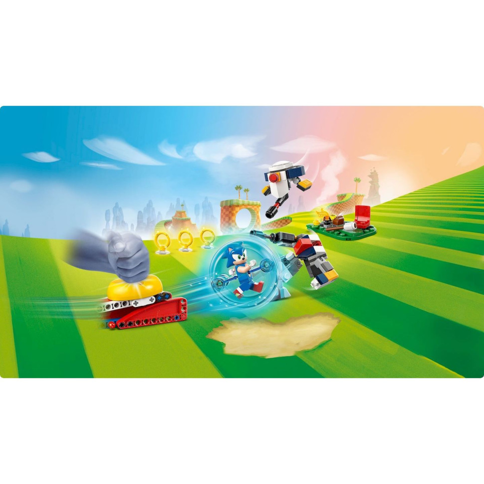 Конструктор LEGO Sonic Столкновение Соника у костра 77001, 177 деталей
