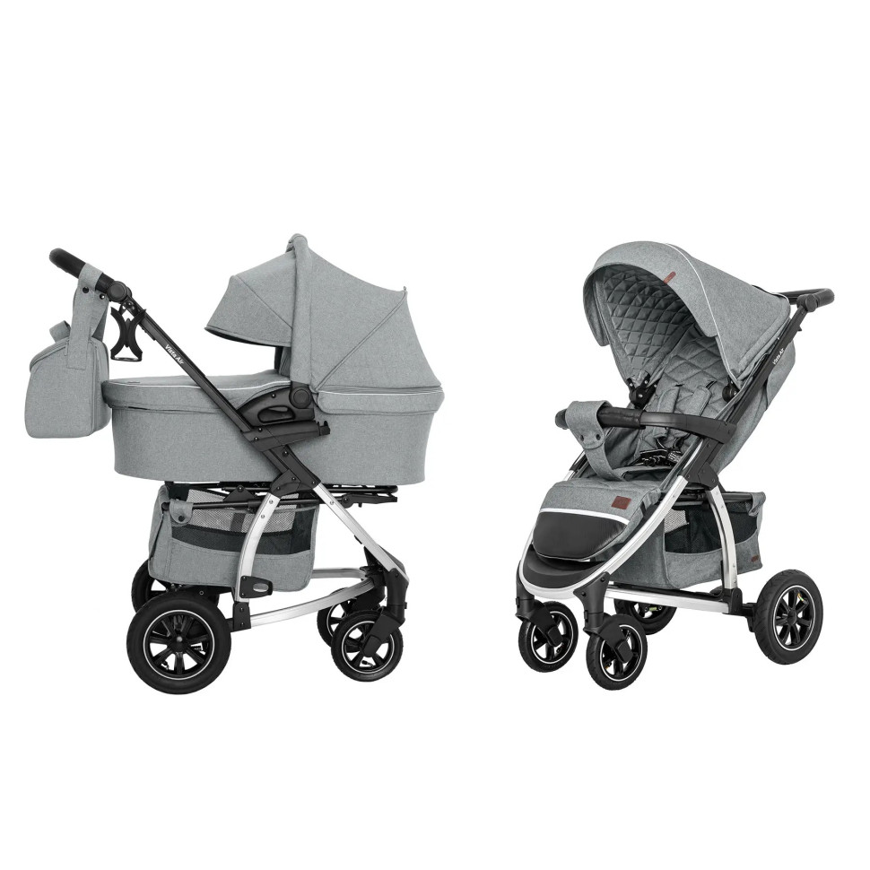 Коляска универсальная Ultra CARRELLO CRL-6506 Shark Gray 2 в 1
