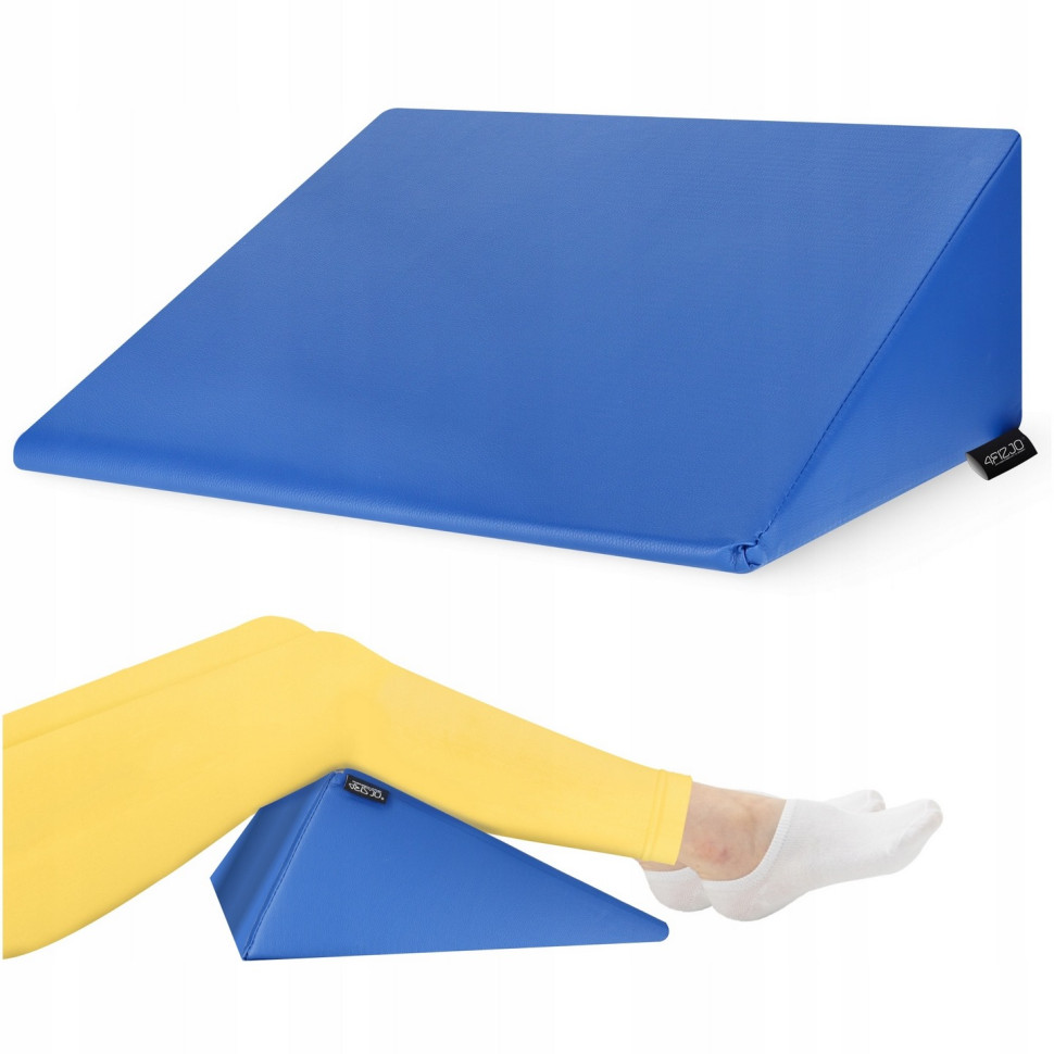Клин для реабилитации и массажа 4FIZJO P-5905973403054 Blue 40 x 50 x 20 см