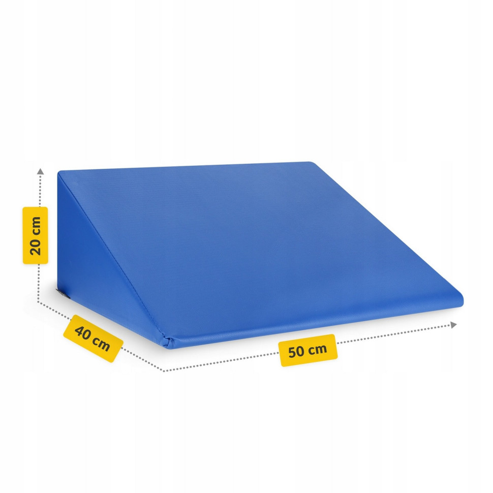 Клин для реабилитации и массажа 4FIZJO P-5905973403054 Blue 40 x 50 x 20 см