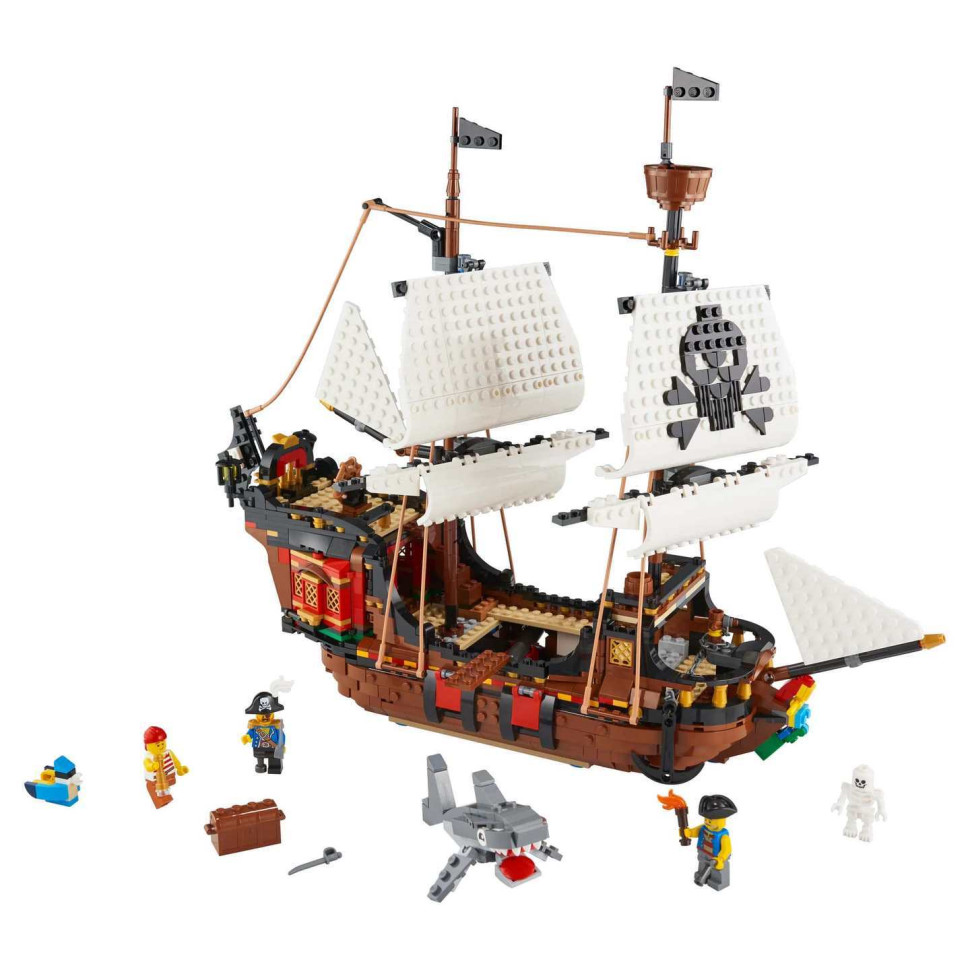 Конструктор LEGO Creator Пиратский корабль 31109