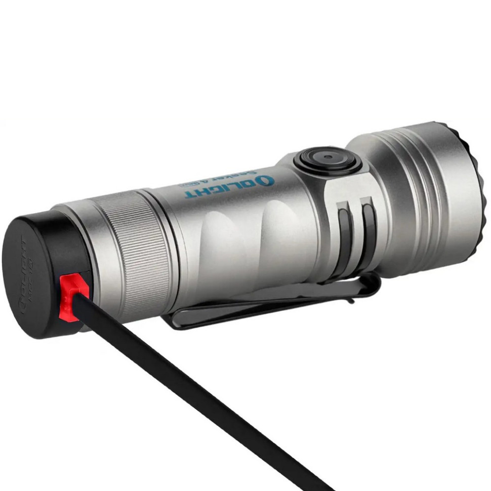 Фонарь Seeker 4 Mini Olight Seeker 4 Mini（Ti) серебристый 1200 люмен