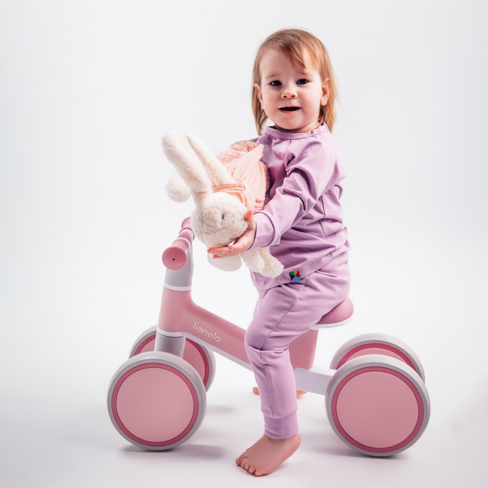 Біговел дитячий VILLY Lionelo 66190875 PINK ROSE