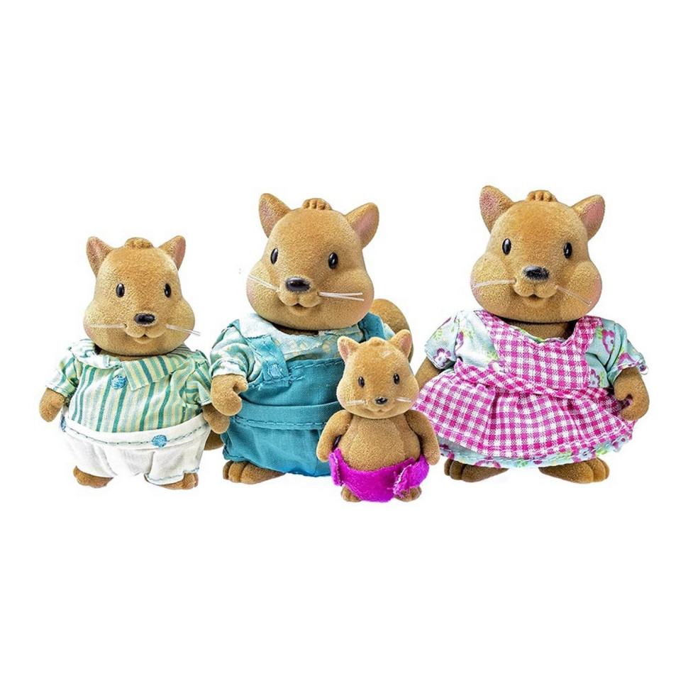 Набір фігурок Li'l Woodzeez Сім'я Білок 6008Z