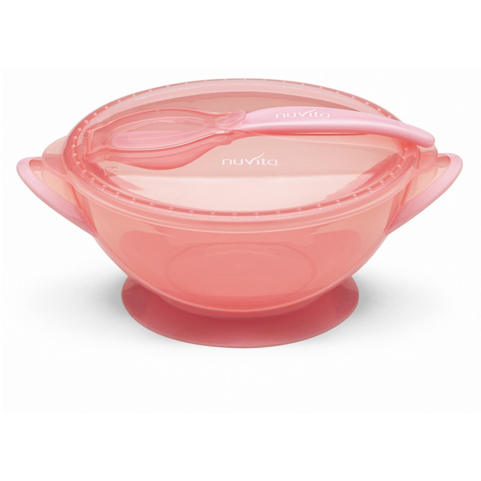 Набір Nuvita для годування дорожній COOL 6м+ Рожевий NV1421COOLPINK