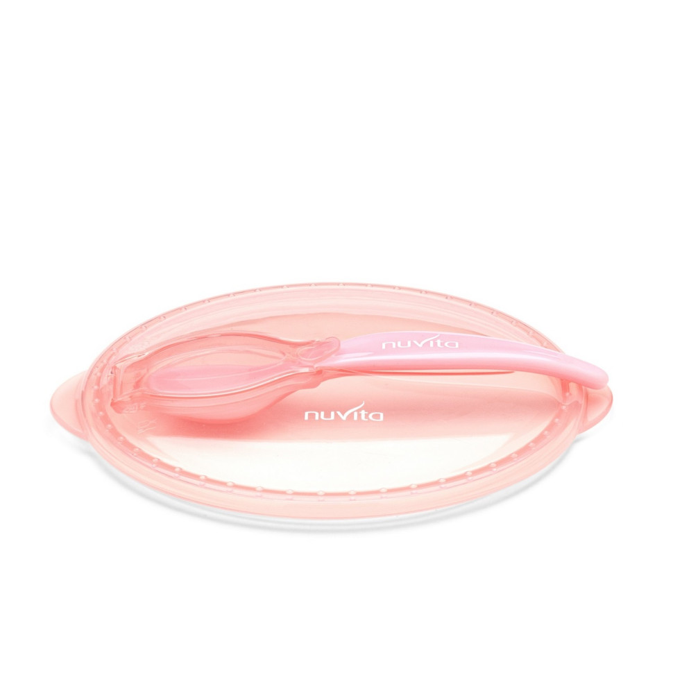 Набір Nuvita для годування дорожній COOL 6м+ Рожевий NV1421COOLPINK