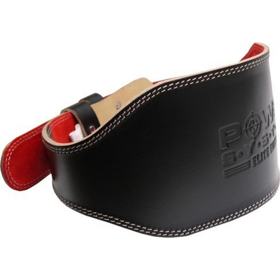 Пояс для важкої атлетики PS-3030 Elite Edition Power System PS-3030_L_Black-Red, Black, L