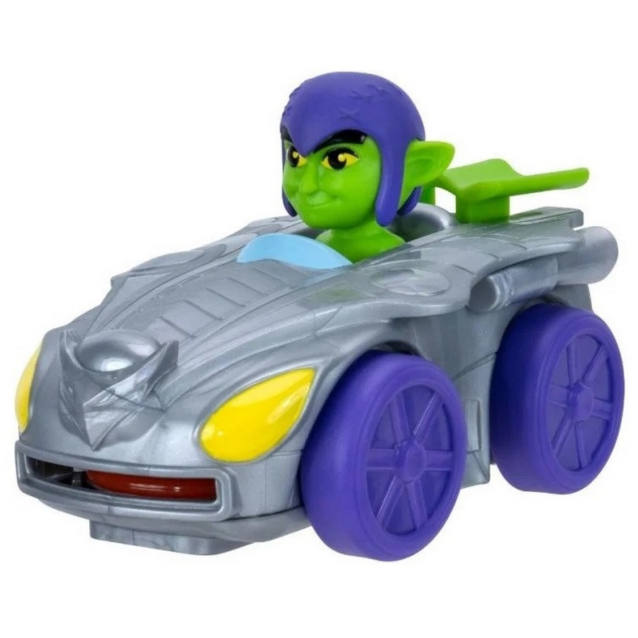 Машинка Spidey Little Vehicle Disc Dashers Green Goblin W1 Гоблін SNF0011