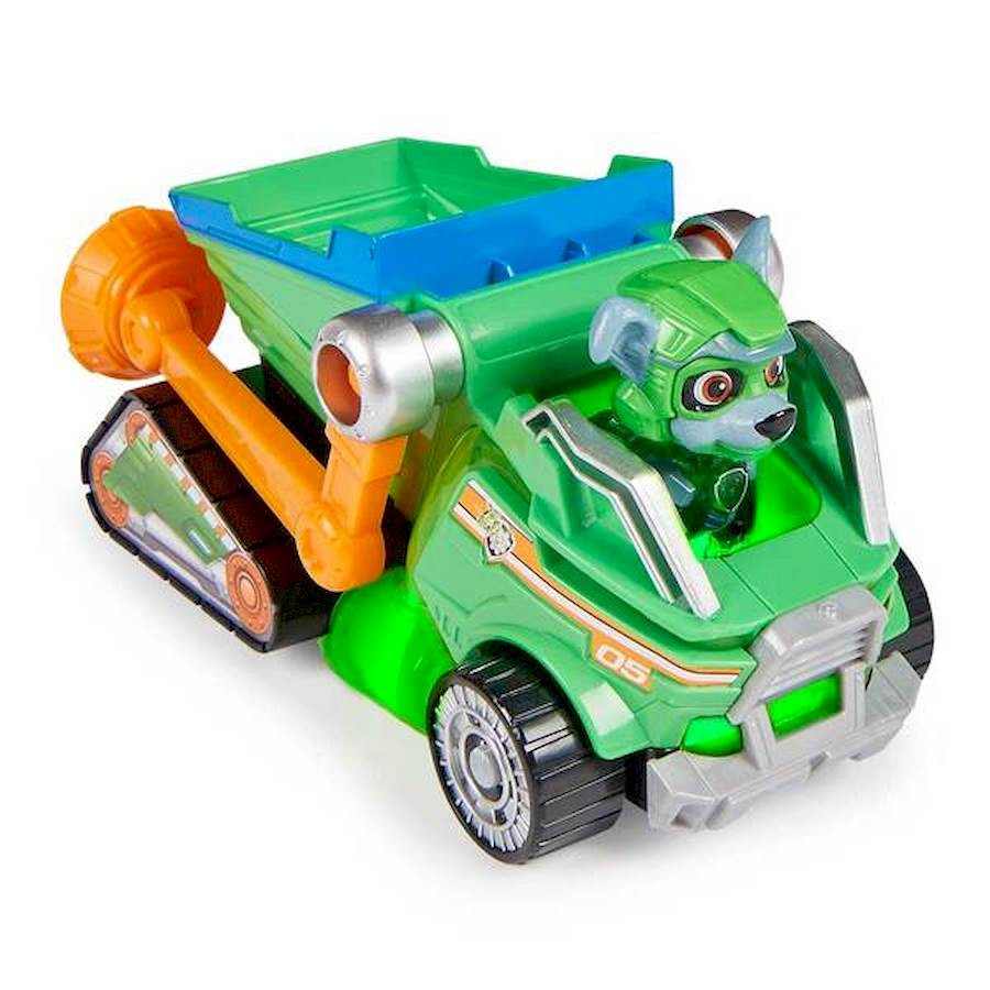 Игровой автомобиль-трансформер с фигуркой Рокки Spin Master SM17776/6474 со светом и звуком