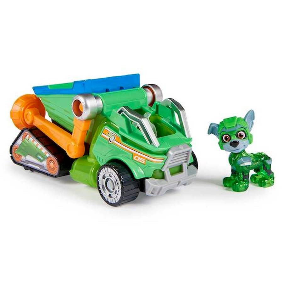 Игровой автомобиль-трансформер с фигуркой Рокки Spin Master SM17776/6474 со светом и звуком