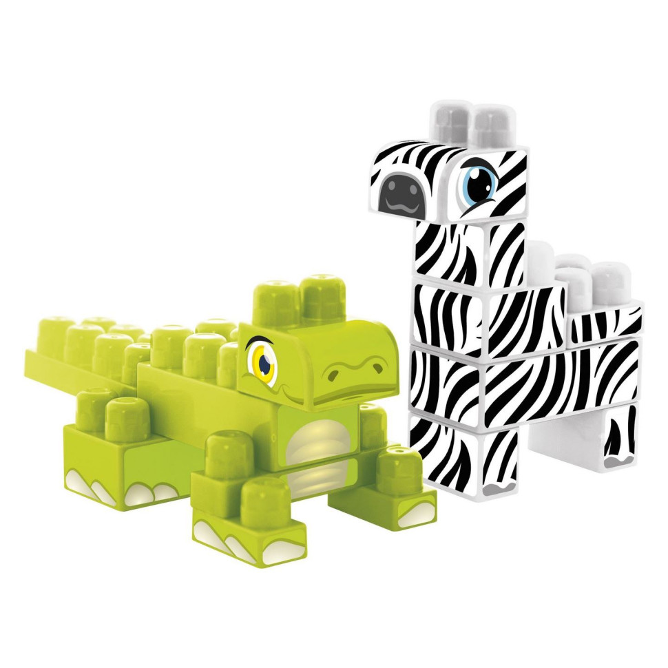 Дитячий конструктор Сафарі Крокодил та зебра 