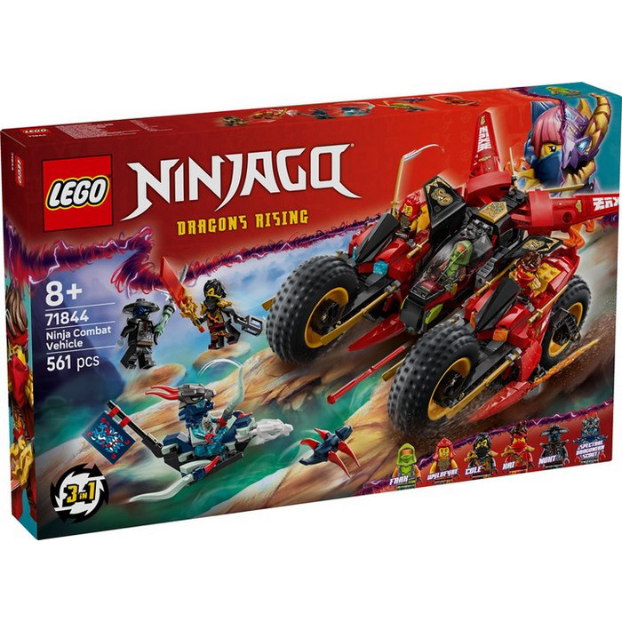 Конструктор Ninjago Боевая машина ниндзя LEGO 71844, 561 деталь