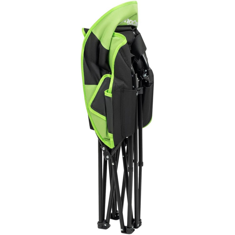 Кресло туристическое Comfort Moon KingCamp KC3816_BLACK/GRASSGREEN, до 120 кг