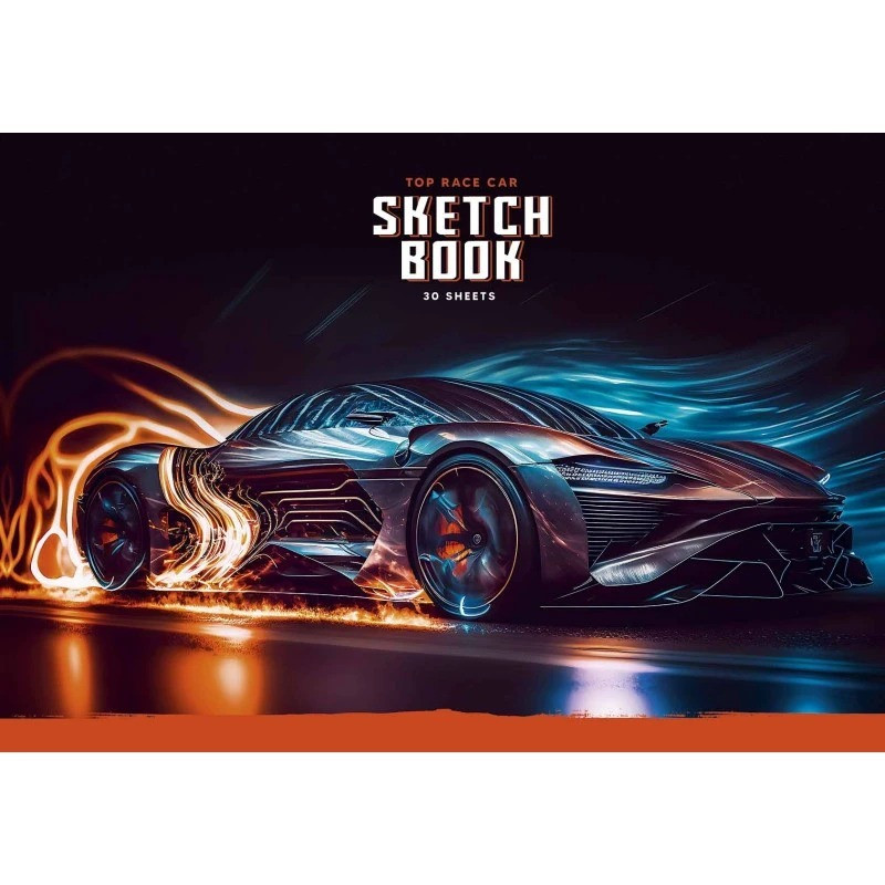 Альбом для рисования Школярик PB-GB-030-8521-3 склейка 30 листов