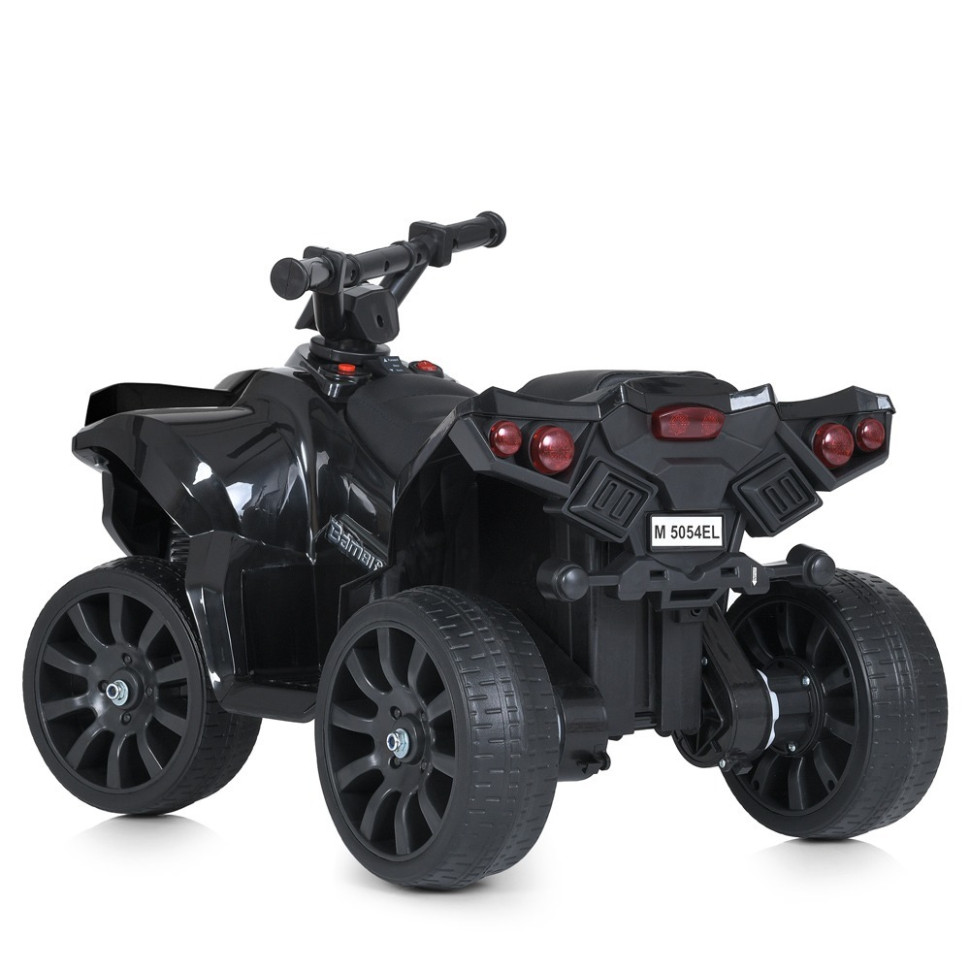 Квадроцикл Bambi Racer M 5054EL-2, 2мотора 45W, 1аккум6V4,5AH, муз, свет, EVA, кожа