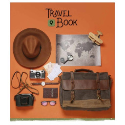 Зошит загальний "Travel story" Школярик 060-3237L-3 у лінію, 60 аркушів