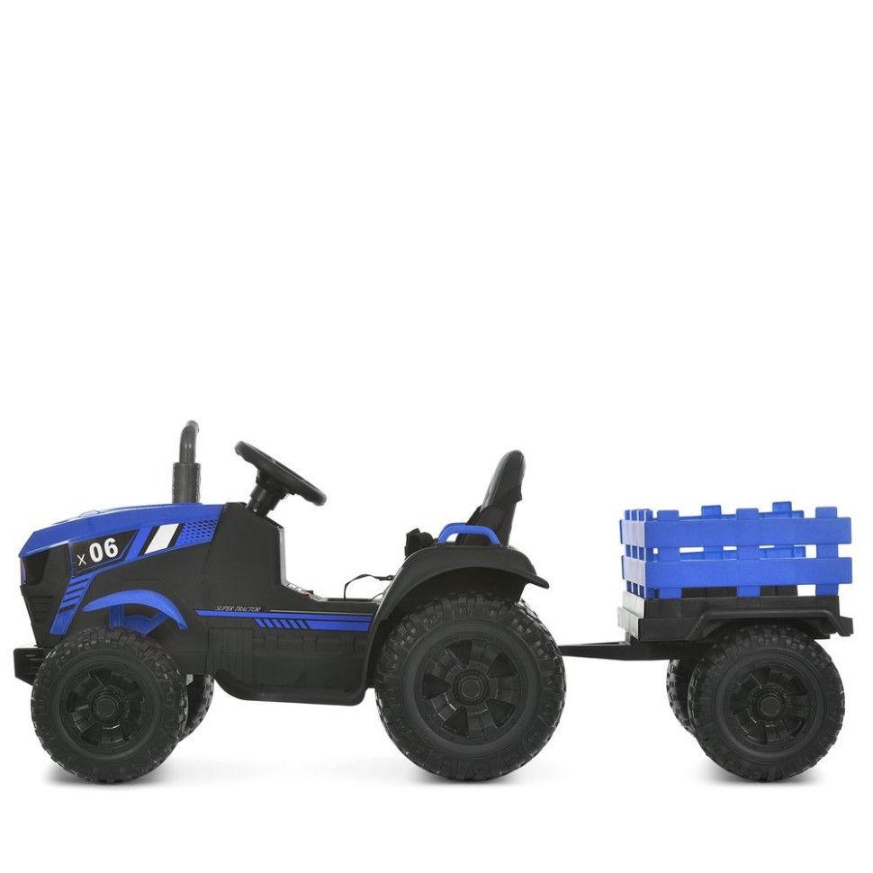 Дитячий електромобіль Трактор Bambi Racer M 6295EBLR-4 до 30 кг