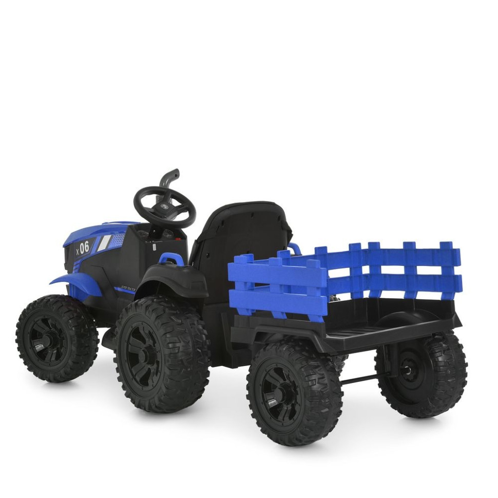 Дитячий електромобіль Трактор Bambi Racer M 6295EBLR-4 до 30 кг