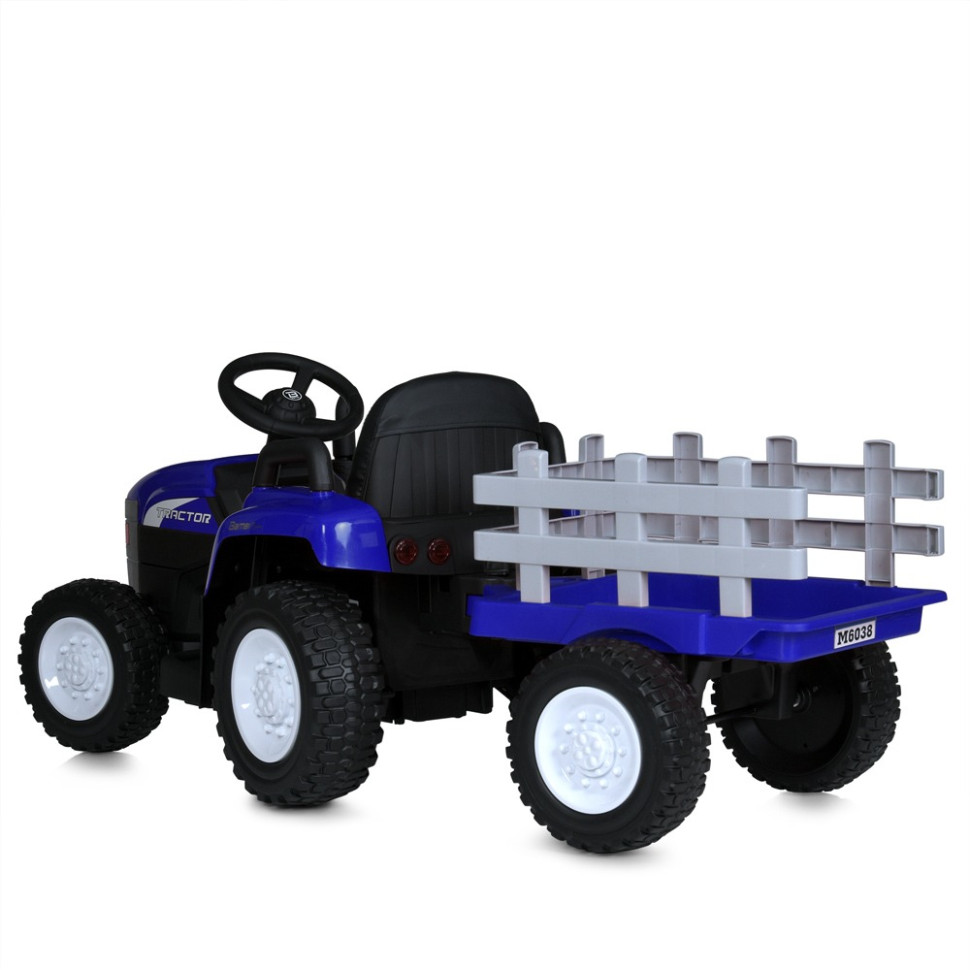 Детский электромобиль Трактор Bambi Racer M 6038EBLR-4(2) до 30 кг