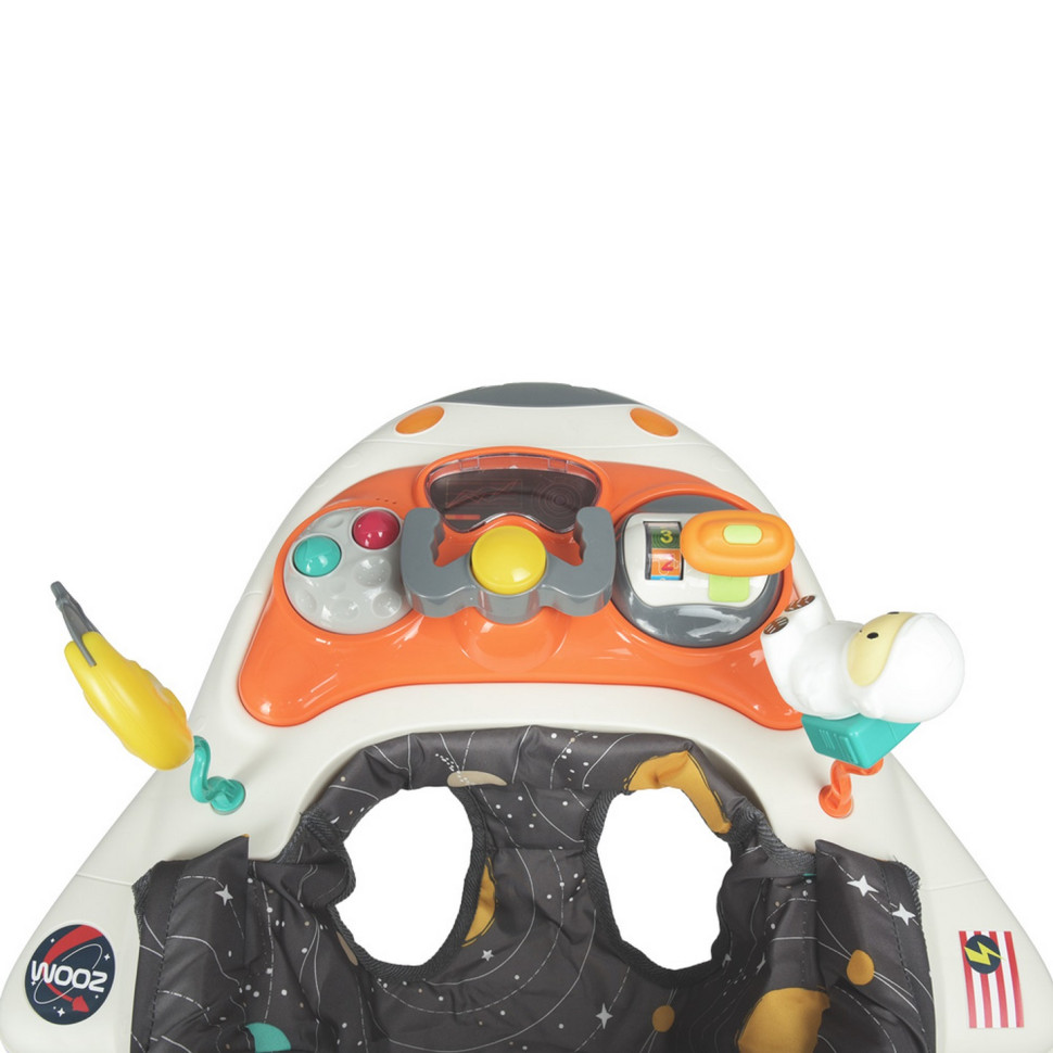 Ходунки дитячі Bambi ME 1089 Space з брязкальцями, 63 x 59 x 59 см