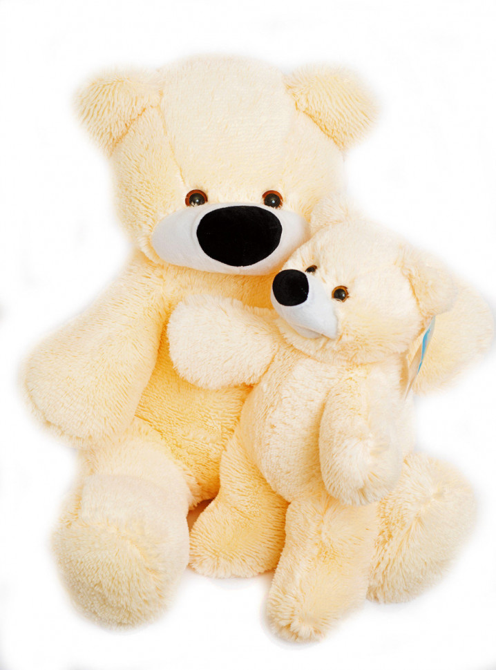 М'яка іграшка Alina Toys ведмедик Бублик 45 см персиковий 5784682ALN
