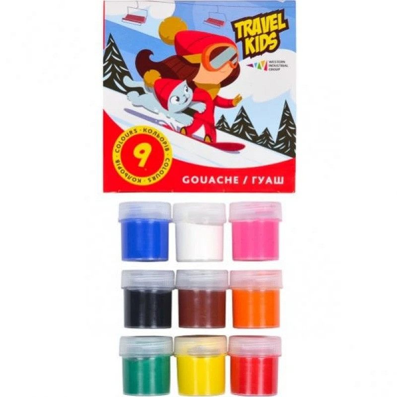 Детские гуашевые краски 