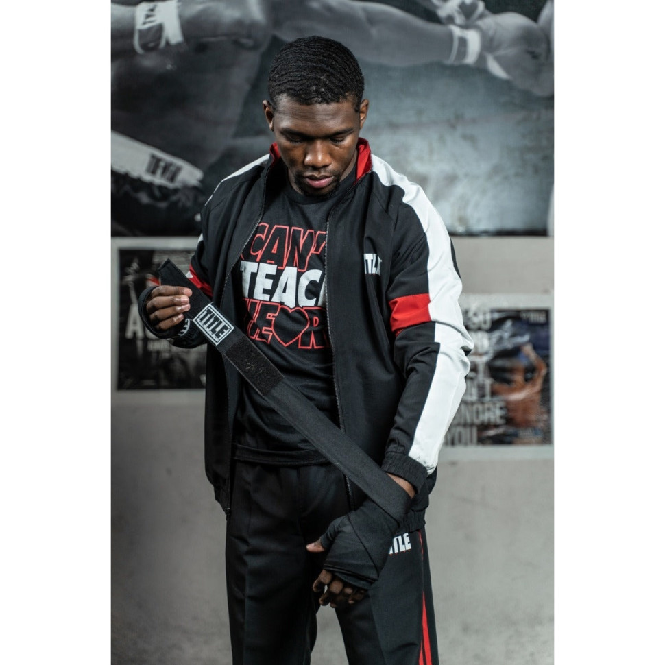Бинты для бокса Boxing Mexican Style 180 TITLE MHW BK, Black 4.5 м