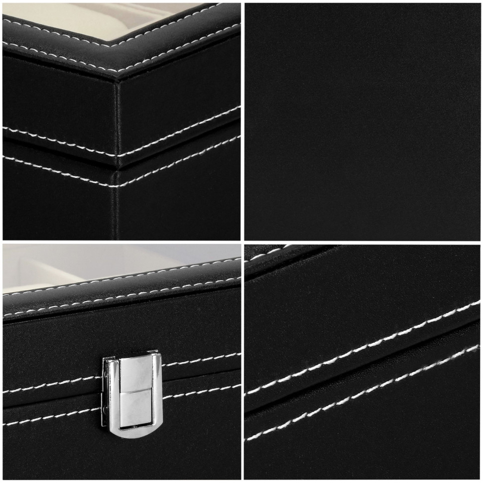 Скринька-органайзер для зберігання годинників Springos HA1055 25x20x8 см