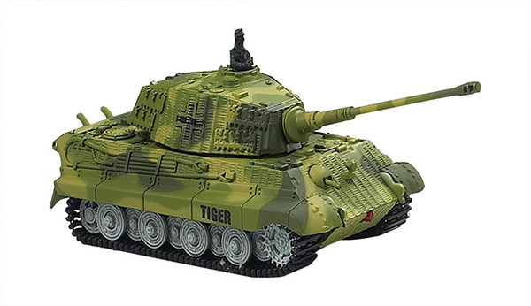 Танк микро GWT2203 на радиоуправлении 1:72 King Tiger со звуком