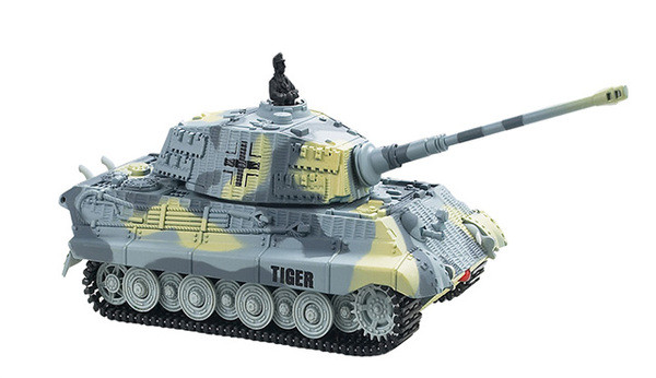 Танк микро GWT2203 на радиоуправлении 1:72 King Tiger со звуком