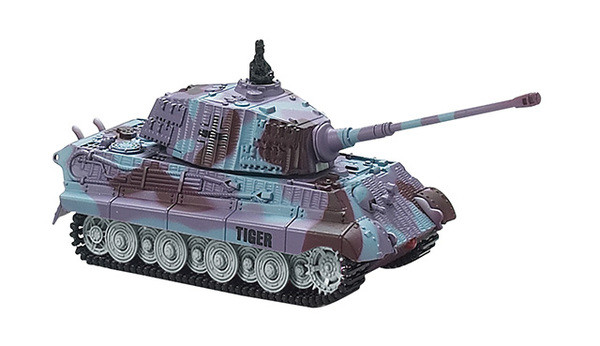 Танк микро GWT2203 на радиоуправлении 1:72 King Tiger со звуком