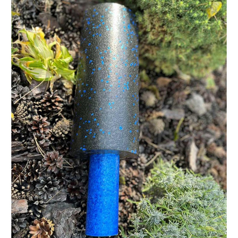 Массажный ролик (роллер) гладкий PP-4348 2 in 1 EPP Foam Roller PowerPlay PP_4348_Blue_(33*14)