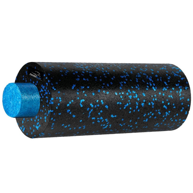 Массажный ролик (роллер) гладкий PP-4348 2 in 1 EPP Foam Roller PowerPlay PP_4348_Blue_(33*14)
