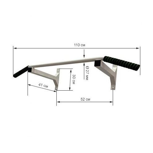 Турнік настінний Newt Wide білий NE-TR-15W