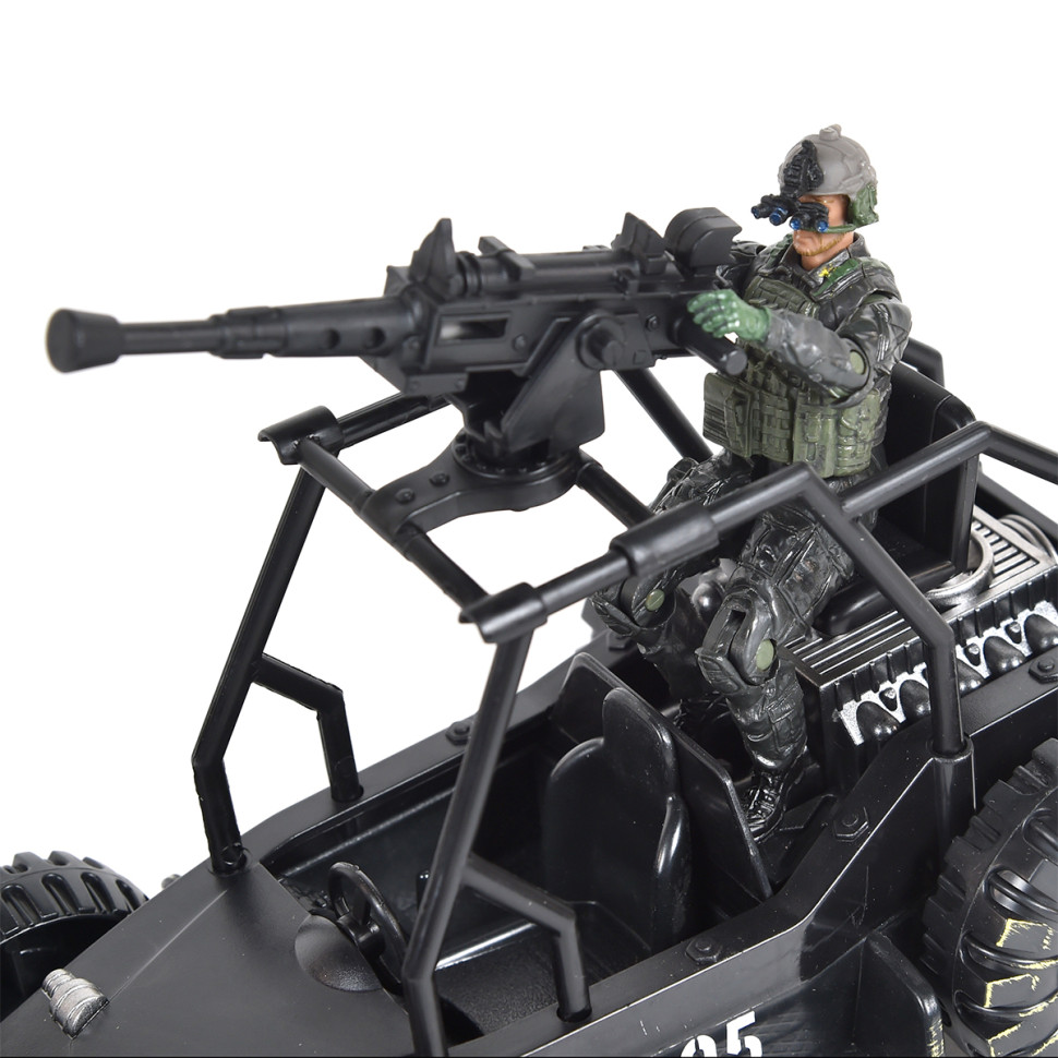 Игровой набор ШТУРМОВАЯ МАШИНА «ДЕЛЬТА» ELITE FORCE 101858 машина, фигурка, аксессуары