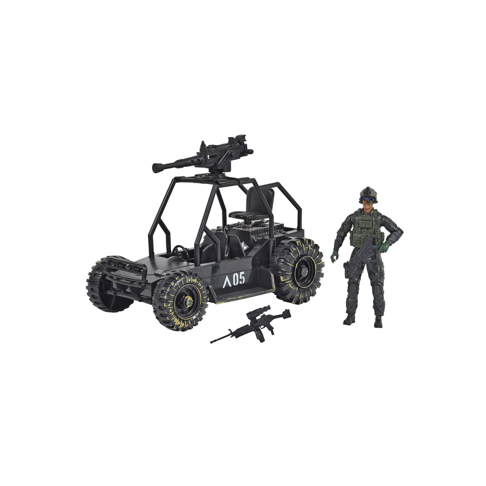 Игровой набор ШТУРМОВАЯ МАШИНА «ДЕЛЬТА» ELITE FORCE 101858 машина, фигурка, аксессуары