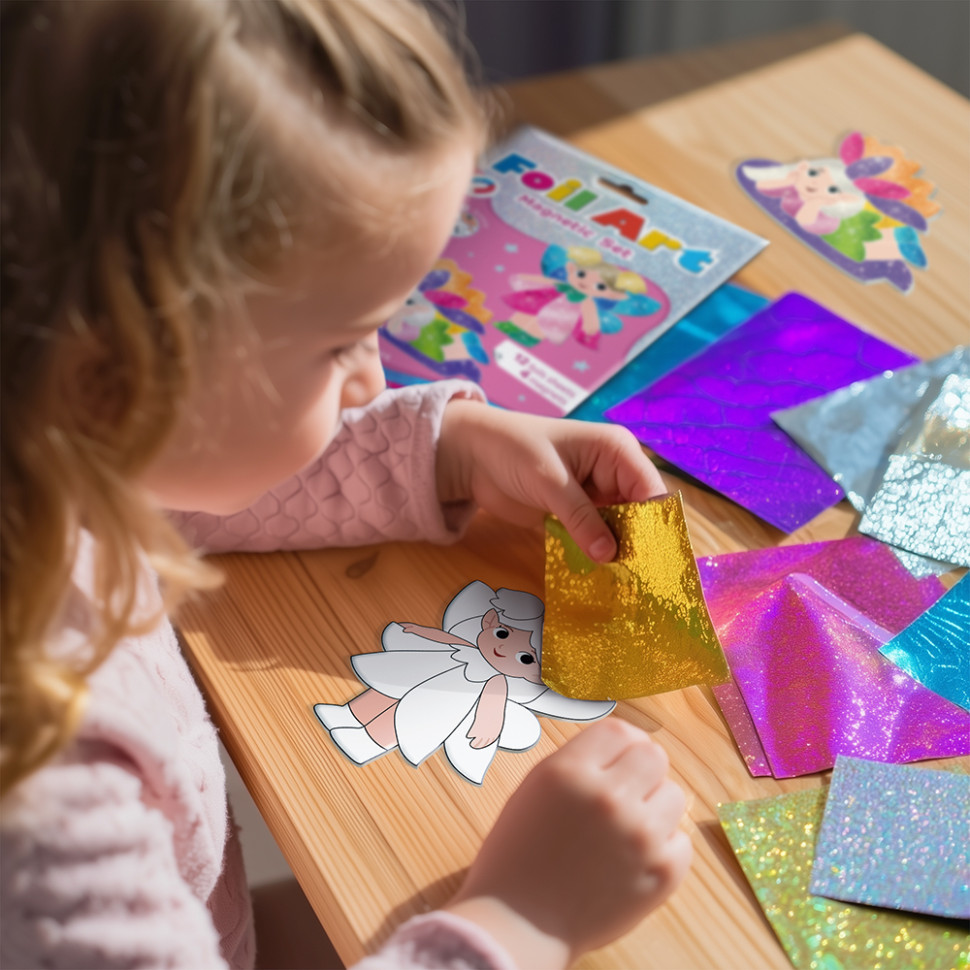 Магнитный набор для творчества с фольгой 