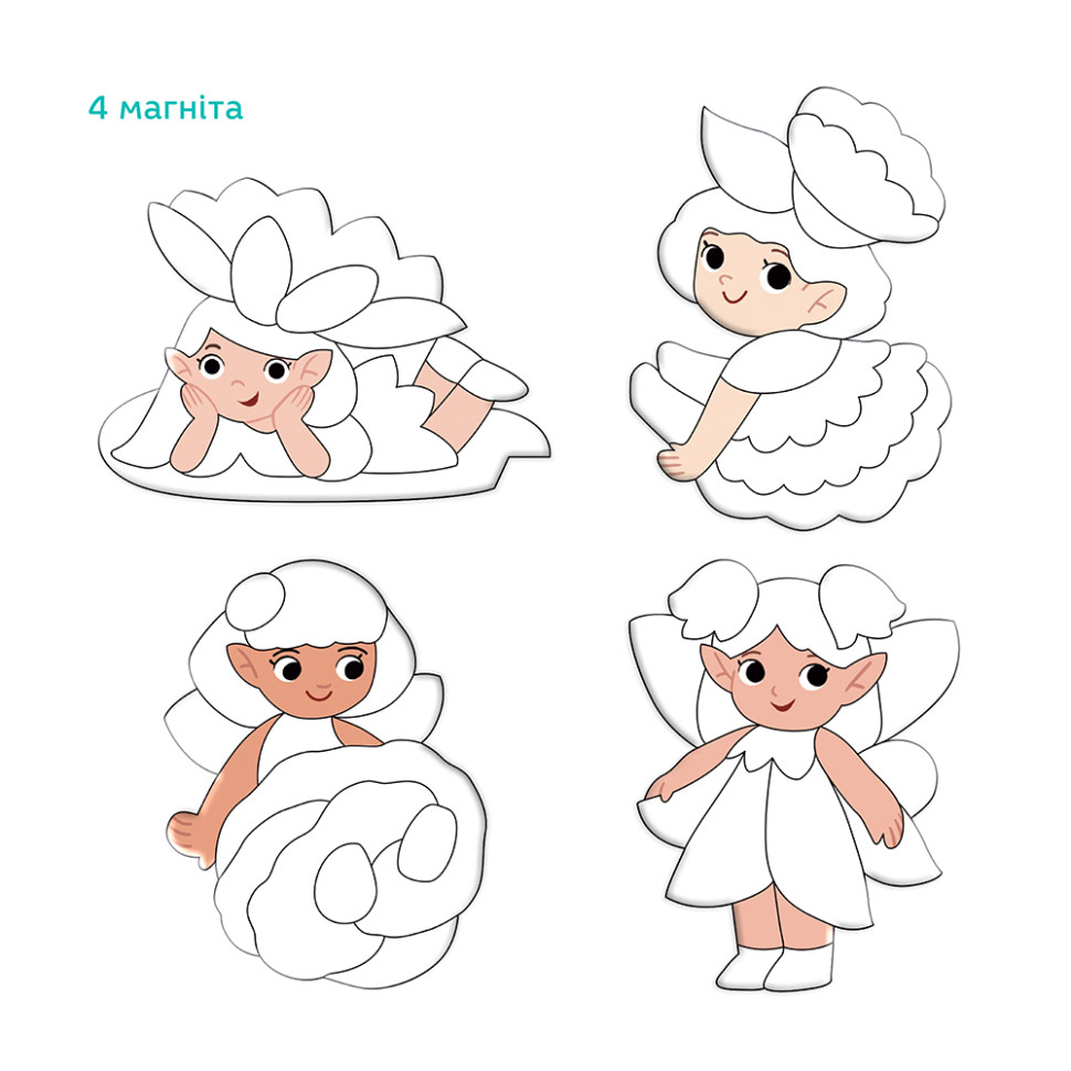 Магнитный набор для творчества с фольгой 