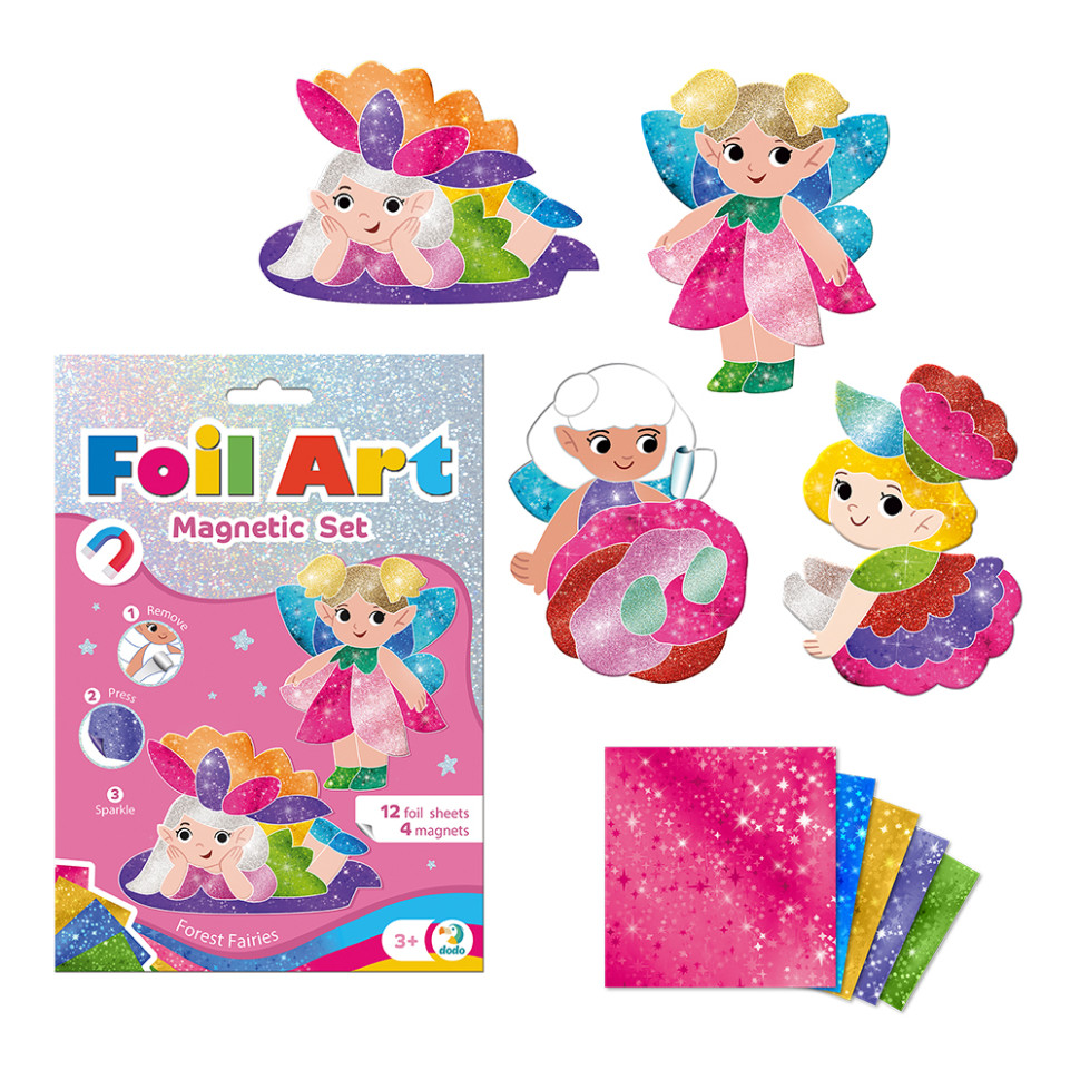Магнитный набор для творчества с фольгой 