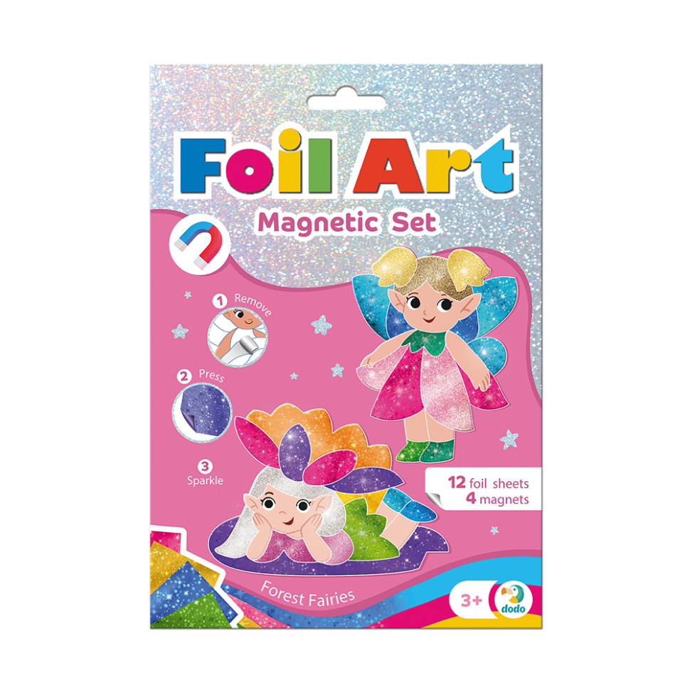 Магнитный набор для творчества с фольгой 