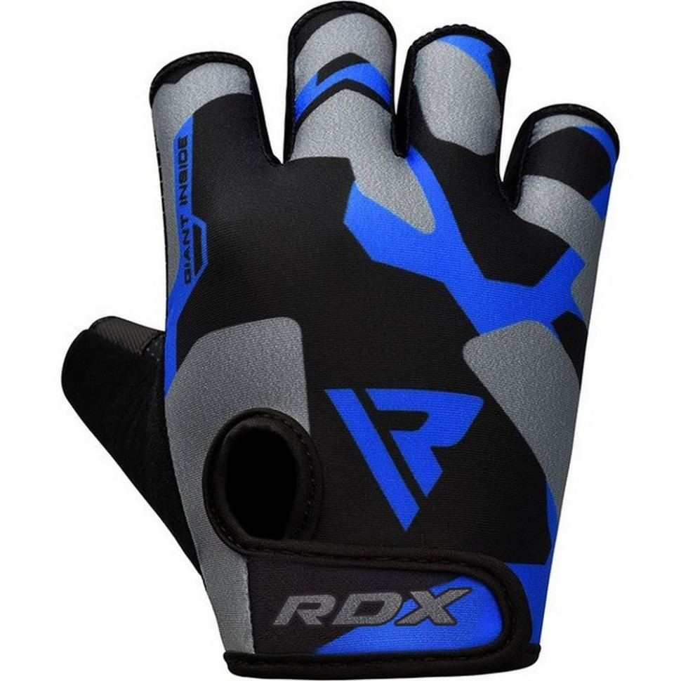 Перчатки для фитнеса F6 Sumblimation RDX Inc Limited WGS-F6U-S, Blue, S