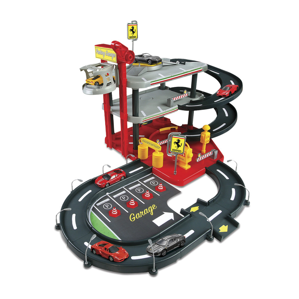 Игровой Набор - Гараж Ferrari 3 Уровня (1:43) Bburago 18-31204