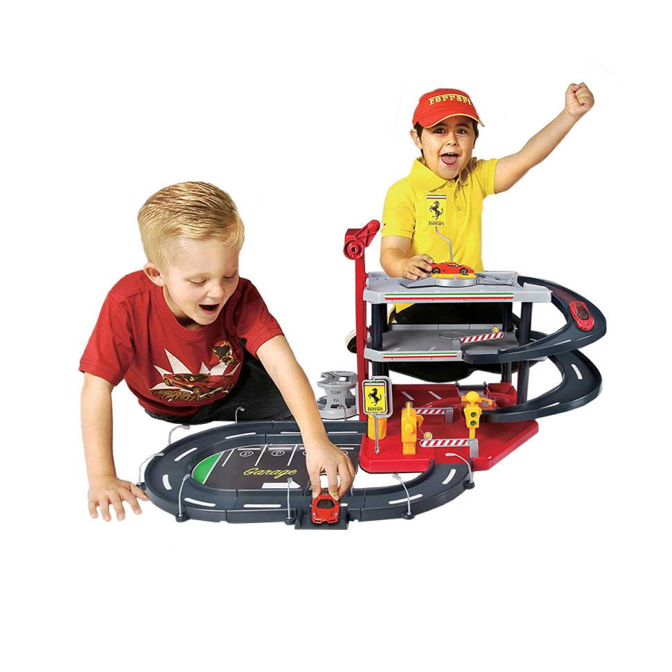 Игровой Набор - Гараж Ferrari 3 Уровня (1:43) Bburago 18-31204