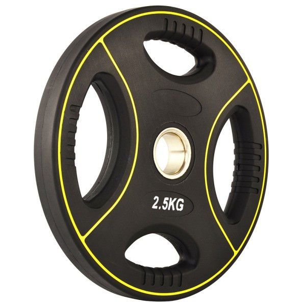 Олимпийский диск FF51C4D Fitnessport 131607FS, уретановый 2,5  кг