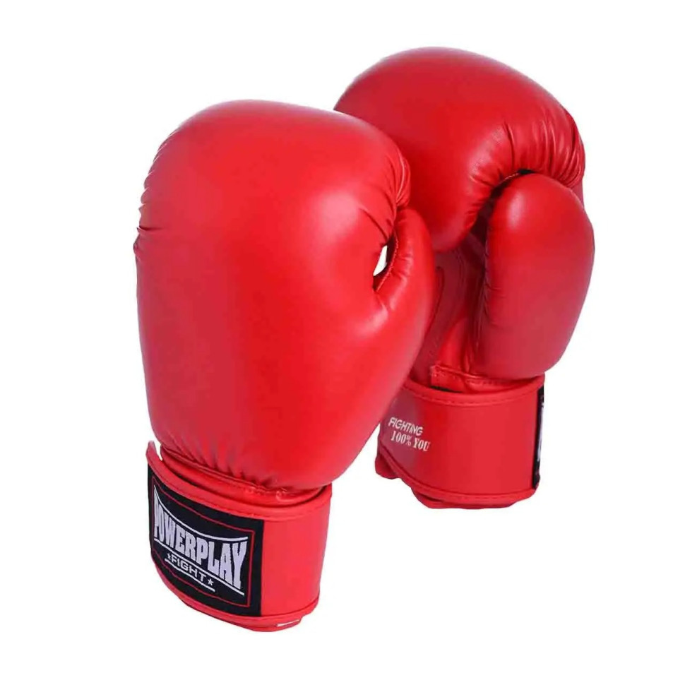 Боксерские перчатки PowerPlay PP_3004_10oz_Red, Красные 10 унций
